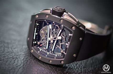 richard mille black on black|Richard Mille starting price.